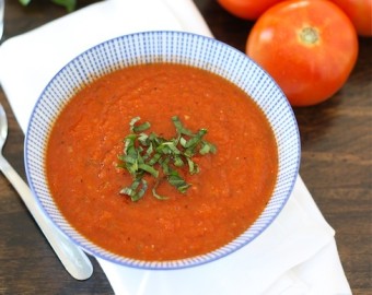 Fresh Tomato Soup with Scott Street Tomatoes